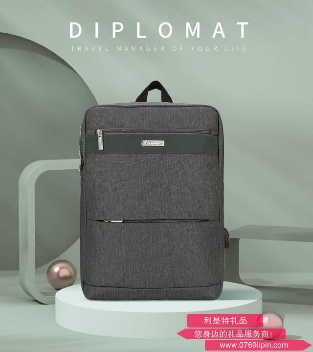外交官 雙肩背包 DS-14101L