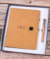 A5無(wú)線臺(tái)燈內(nèi)置12000mAh 電源本（配金屬粗筆）