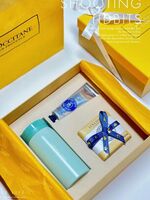 樂扣保溫杯+歐舒丹護(hù)手霜+歐舒丹潔膚皂