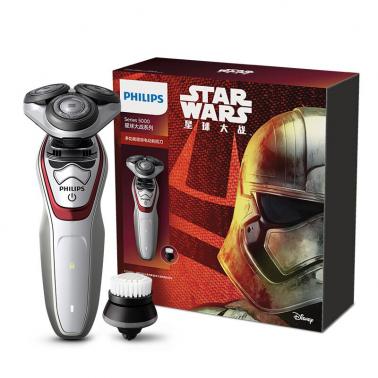 飛利浦（PHILIPS）電動(dòng)剃須刀XZ5800星球大戰(zhàn)系列 干濕兩用 刮胡刀 智能卡入式潔面刷.jpg