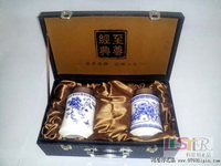 國色天香、榮華富貴養(yǎng)生禮品陶瓷套裝兩件套