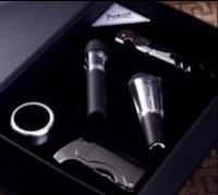 龍徽真空酒塞+開瓶刀+止酒環(huán)+倒酒器+打火機