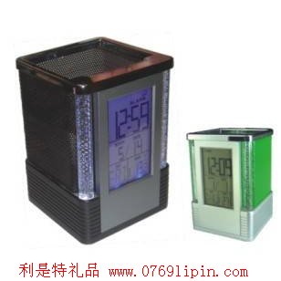 彩色萬年歷筆筒