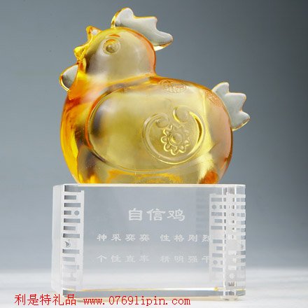 琉璃-自信雞