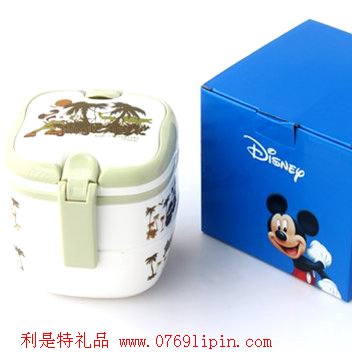 探險米奇雙層飯盒