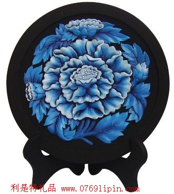炭雕-藍芙蓉