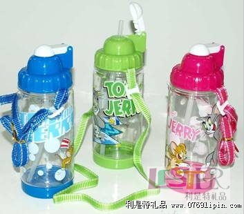 彈蓋透明水壺-TJ45712-400ml-New