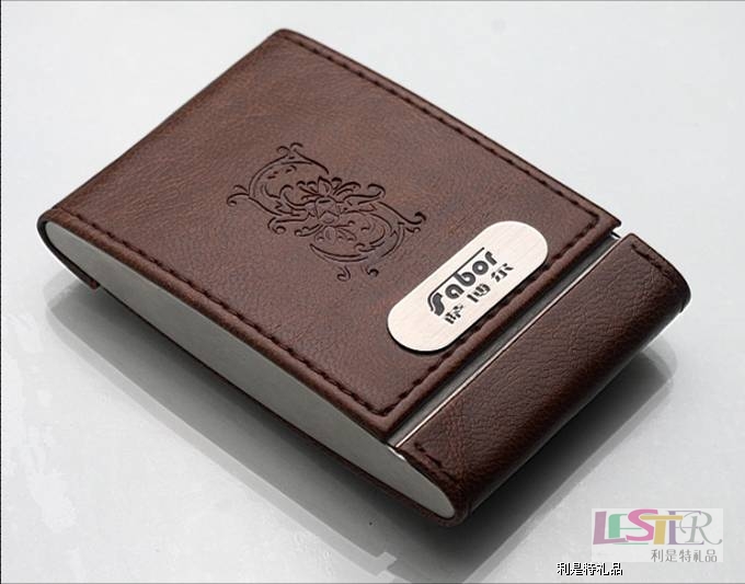 高檔名片盒LS-211 (雙雄)